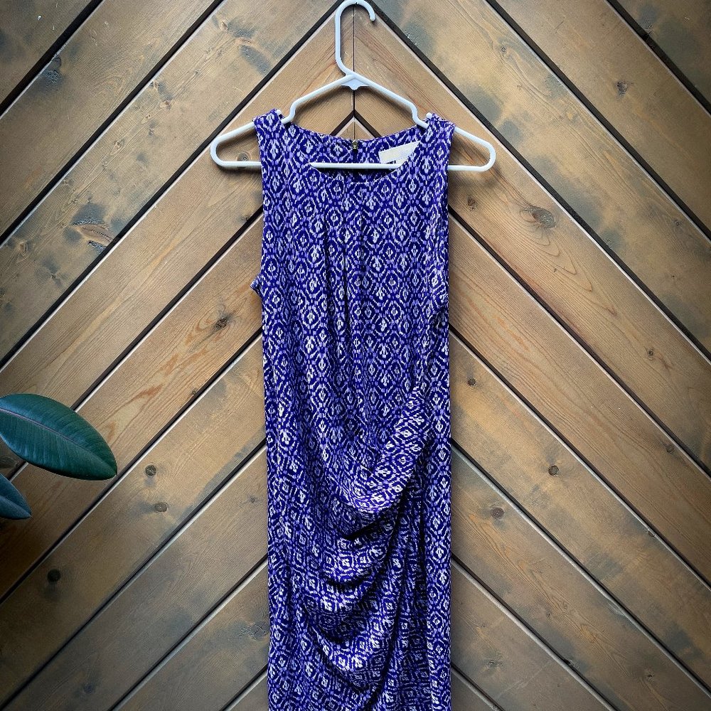 Gorgeous Michael Kors purple/white women's dress